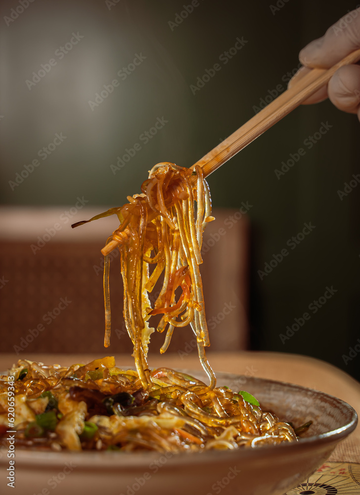 glass noodles Chinese cuisine Stock Photo Adobe Stock