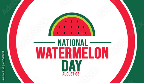 national watermelon day
background template. Holiday concept. background, banner, placard, card, and poster design template with text inscription and standard color. vector illustration.