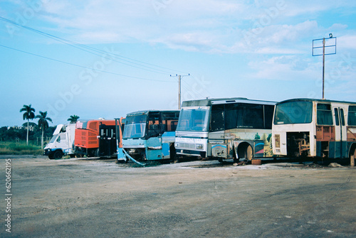 Bus cemetery photo