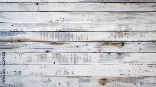 Photographie white washed old wood background, wooden abstract texture pieces