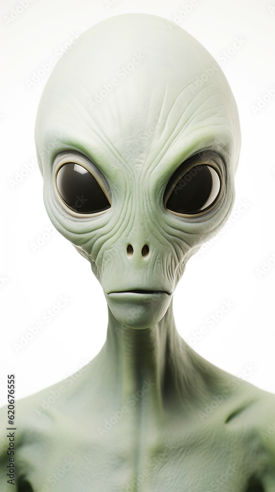 Green alien, extraterrestrial