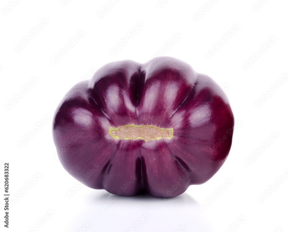 Beautiful eggplant isolated on white background. Beautiful eggplant isolated on white background.