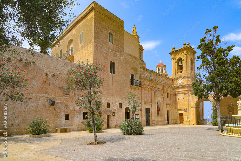 The Sanctuary of Our Lady, Mellieha, Malta,Europe
