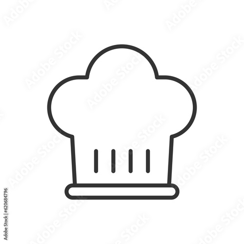 Chef Cap Icon - Cooker Hat Icon - Toque Icon