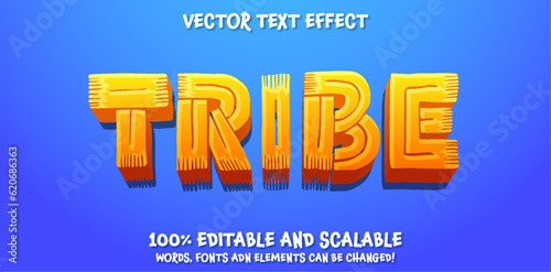 Ethnic style font design, alphabet letters and numbers