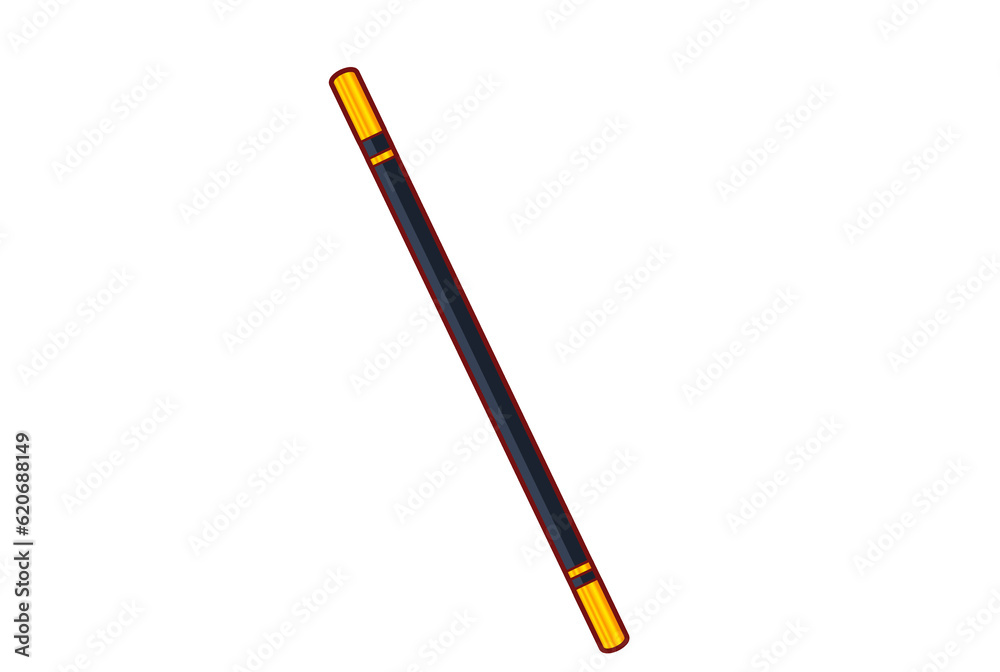 Magic wand magical staff object wizard symbol Magic wand magical staff object wizard symbol