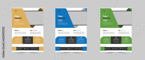 Creative Corporate Business Flyer Design Template, Artificial Flyer Design Template