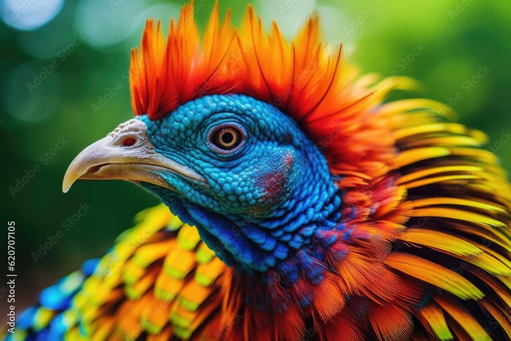 Colorful Tropical Exotic Bird