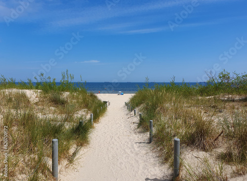 Usedom Strand in Bansin - Deutschland