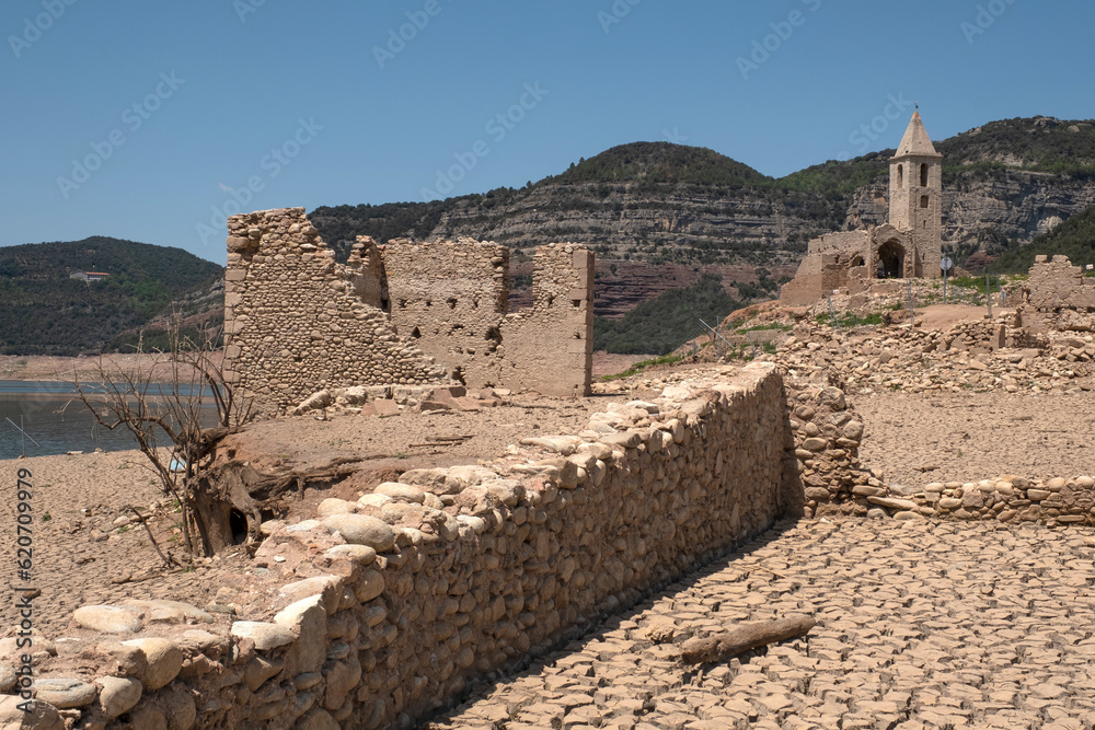 Panta de Sau - In periods of drought Panta de Sau - In periods of drought