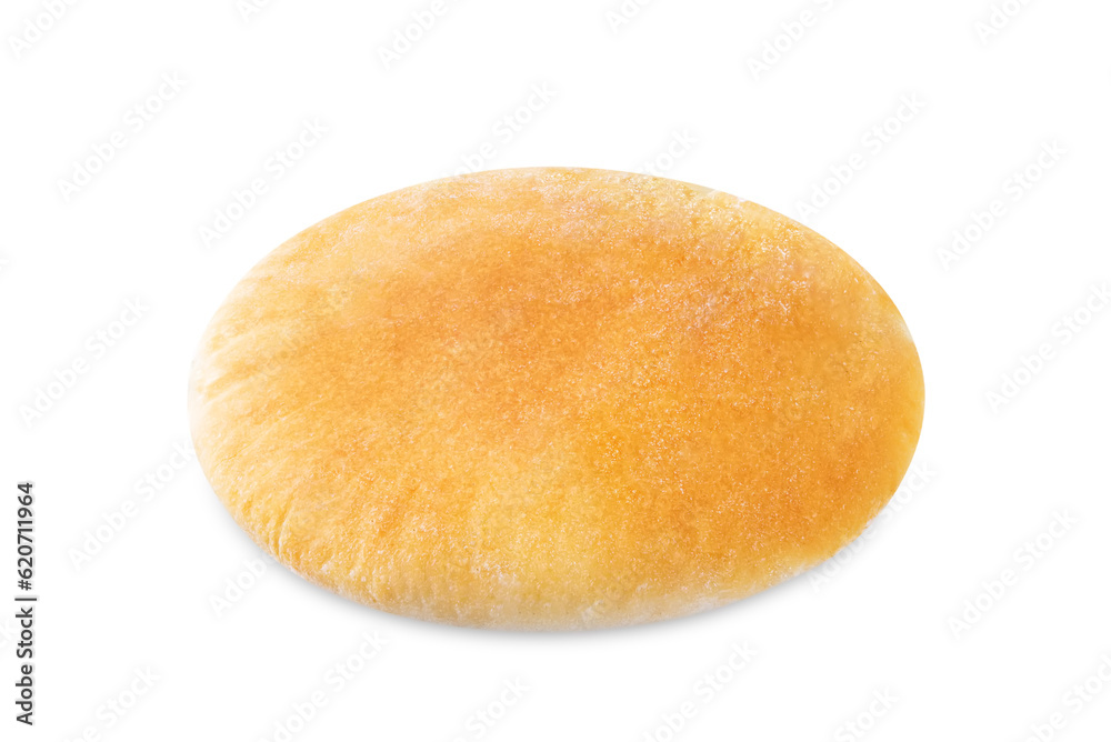 Pita bread on a white isolated background Pita bread on a white isolated background