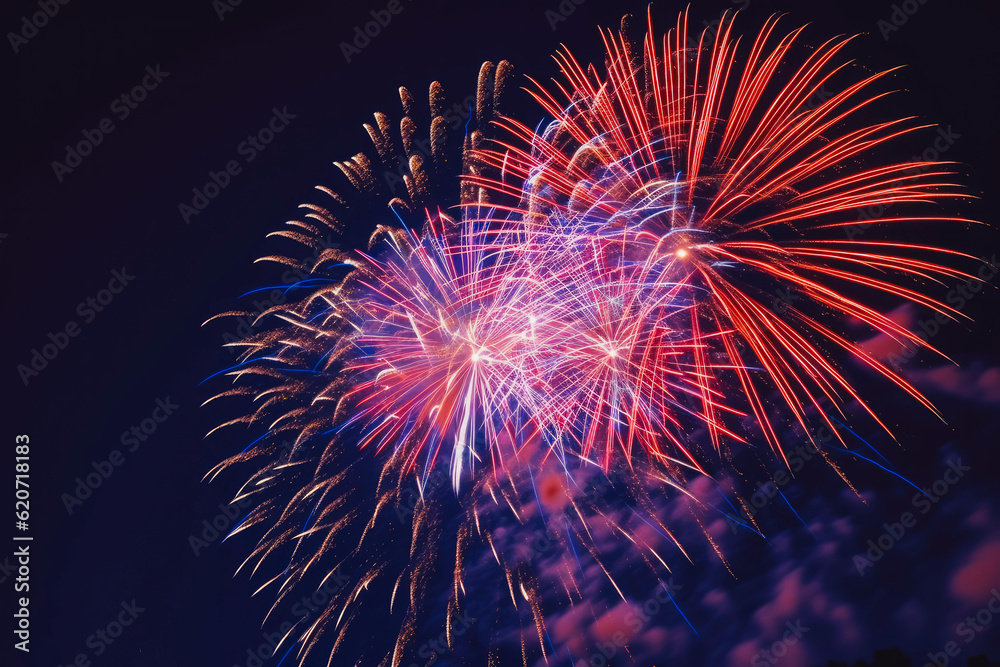 4th July poster concept. Celebration in the USA. Generative AI 4th July poster concept. Celebration in the USA. Generative AI