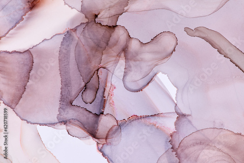 A detail from an alcohol ink painting.