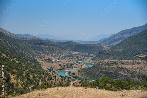 Great Zab River in Barzan area Kurdistan Region photo