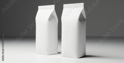 mockup bags isolated on white background. Vector illustration. Can be use for your design, presentation, promo