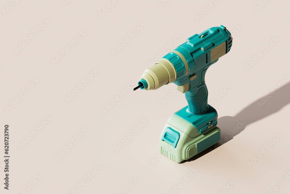 drill on pink backgorund drill on pink backgorund