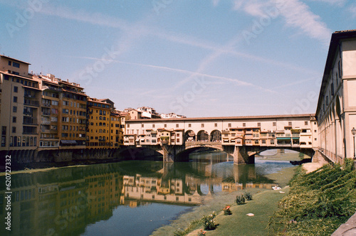 View of the Ponte Vecchio in Florence