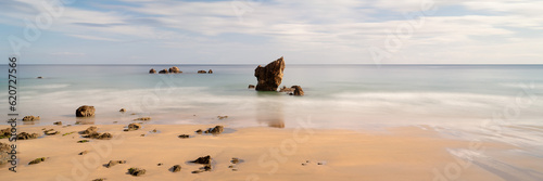 Playa de Aguilar Beach Asturias Coast Spain photo