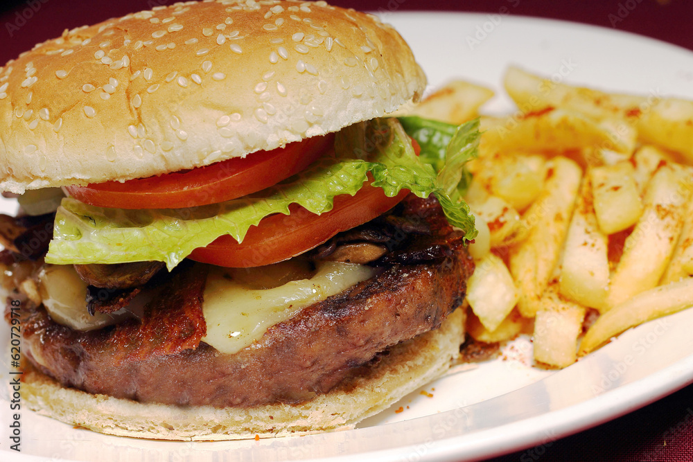 Hamburguesa con Queso Hamburguesa con Queso
