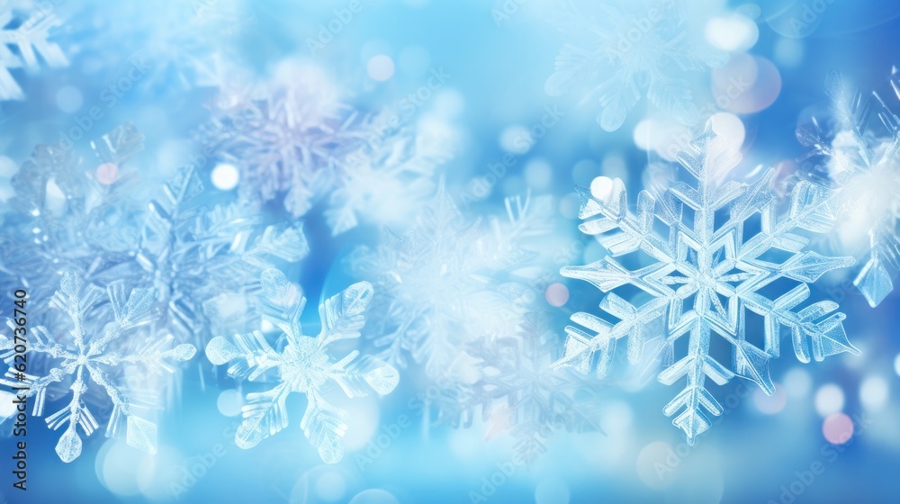 Winter snow background. Snowflake close up background. Winter snow background. Snowflake close up background.