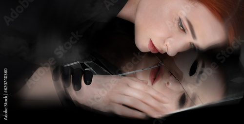 Fotografie Suffering from hallucinations