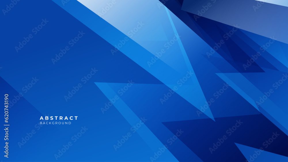Abstract geometric blue pattern design in memphis style. Vector illustration.