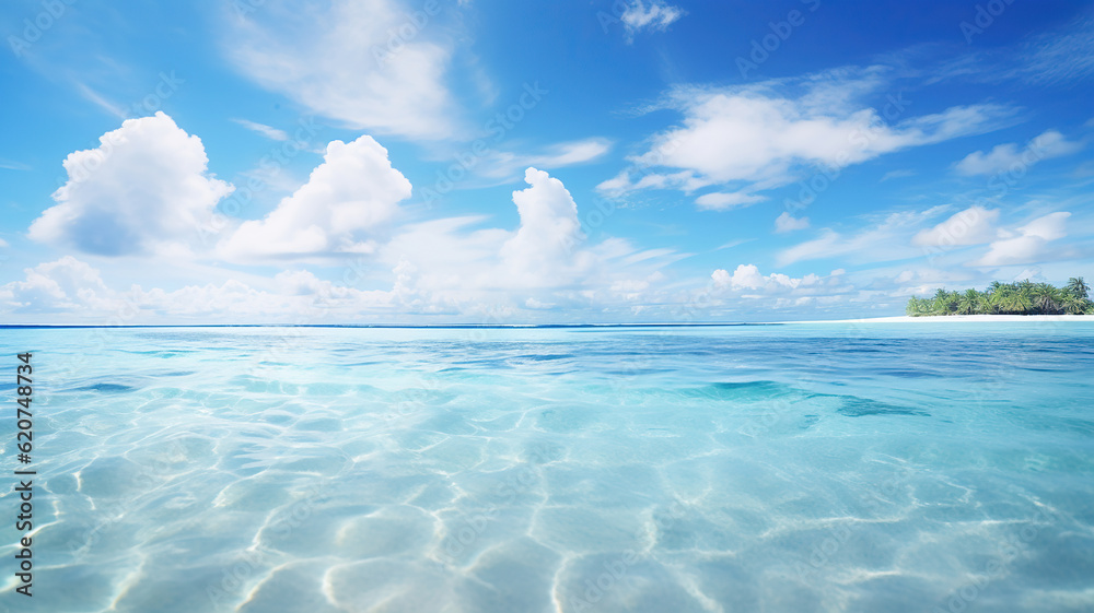 Pristine Waters of the Maldives Hidden Lagoons. Generative Ai Pristine Waters of the Maldives Hidden Lagoons. Generative Ai