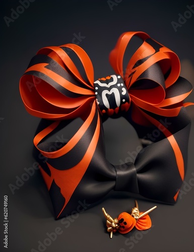 Halloween bow