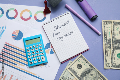 Notepad with text STUDENT L...