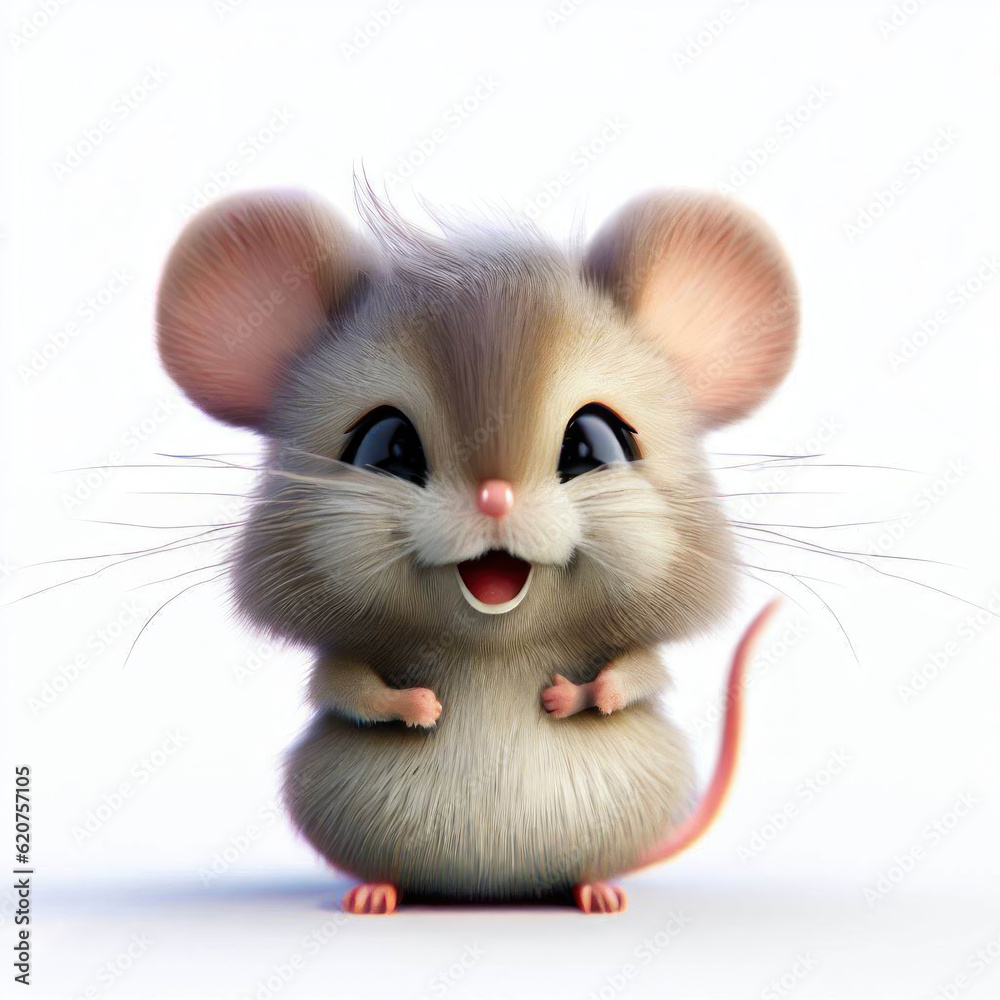 Pixel Perfection: AI's Cute Mouse, Generative AI Pixel Perfection: AI's Cute Mouse, Generative AI