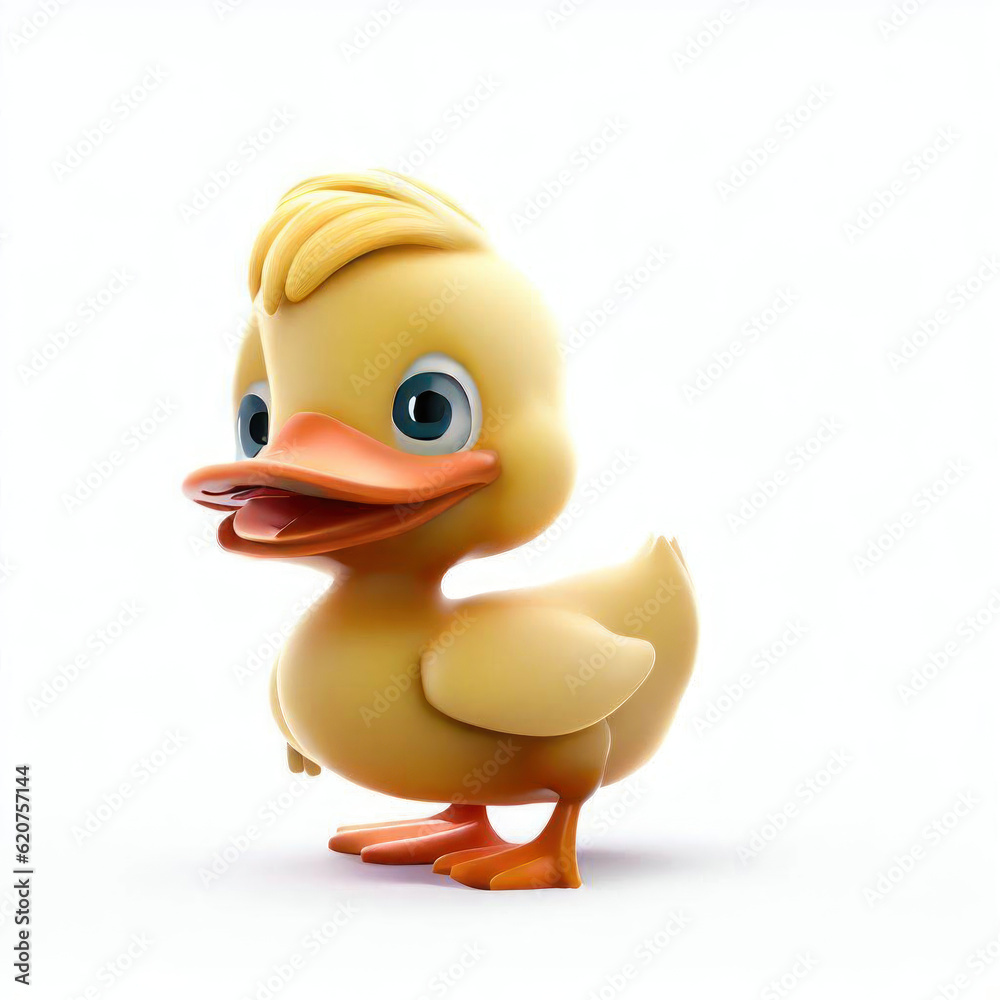 The Digital Duckling: A Fluffy Creation, Generative AI The Digital Duckling: A Fluffy Creation, Generative AI