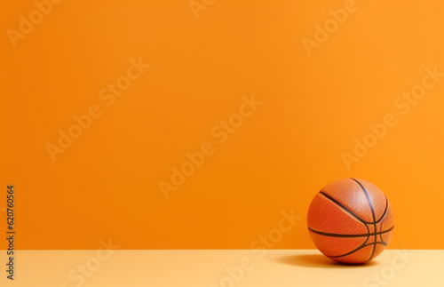 Basket ball background, illustration for product presentation and template design. 