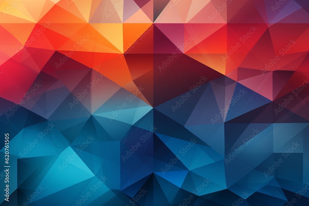 Contemporary Geometric Patterned Background Created with Generative AI Contemporary Geometric Patterned Background Created with Generative AI