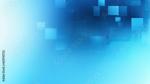 abstract blue background with squares. blurred back ground. abstract blue with bokeh light background. banner and texture. 