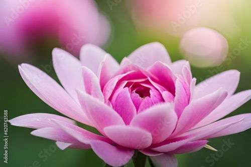 pink water lily