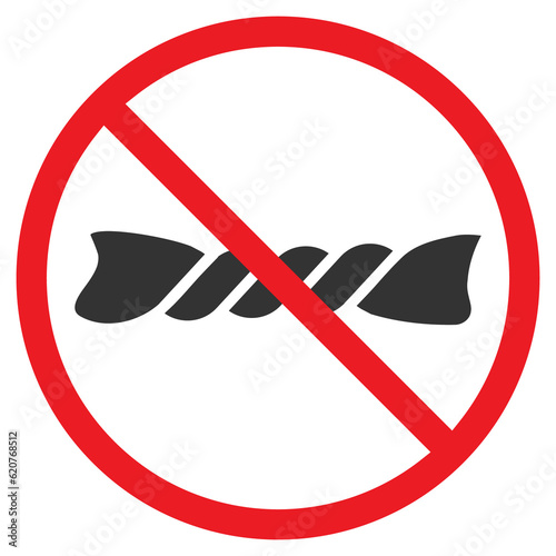 Vector illustration of do not wring icon in dark color and transparent background(PNG).