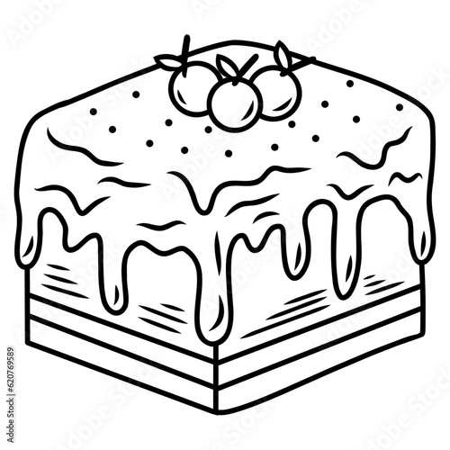 birthday cake cherry