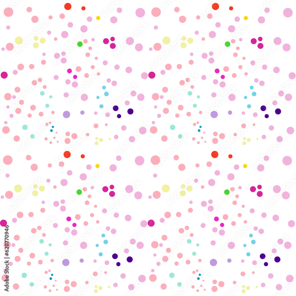 colorful circle vector geometric pattern, tiles, fabric, paper, wrapping and decorations. Abstract background.