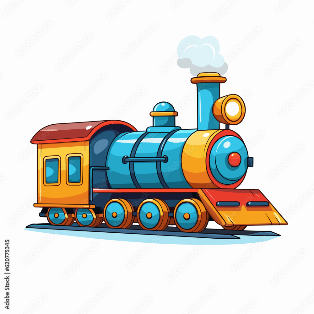 train on a white background train on a white background