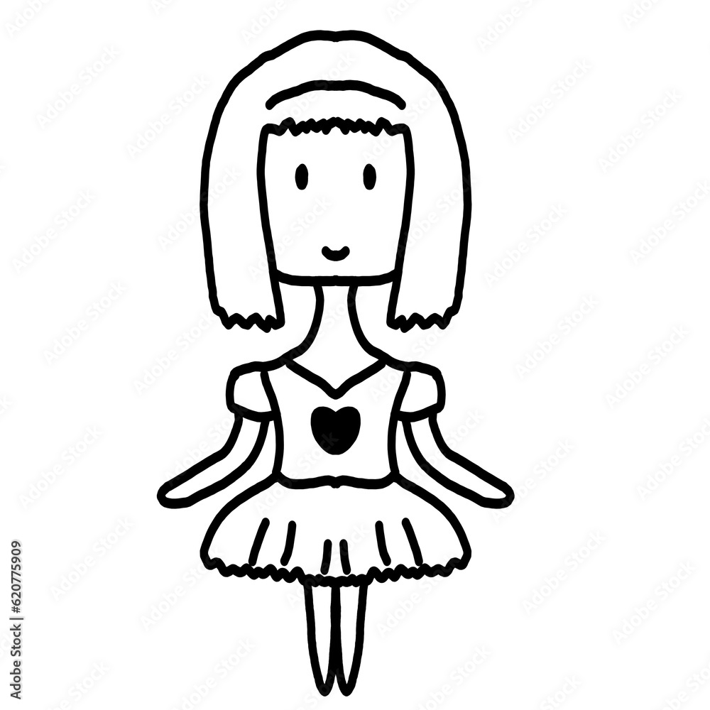 Fototapeta premium girl png