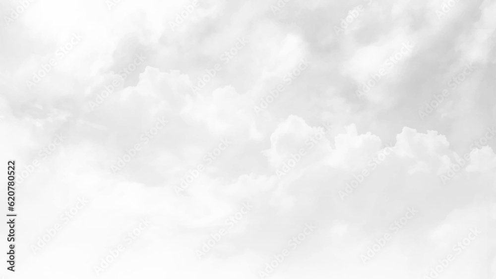 The gray cloud trendy photo. White sky image