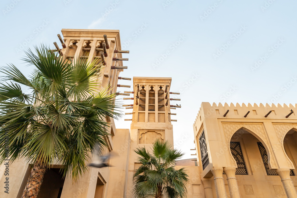The bazaar and shopping mall - Souk Madinat Jumeirah in Dubai city, United Arab Emirates