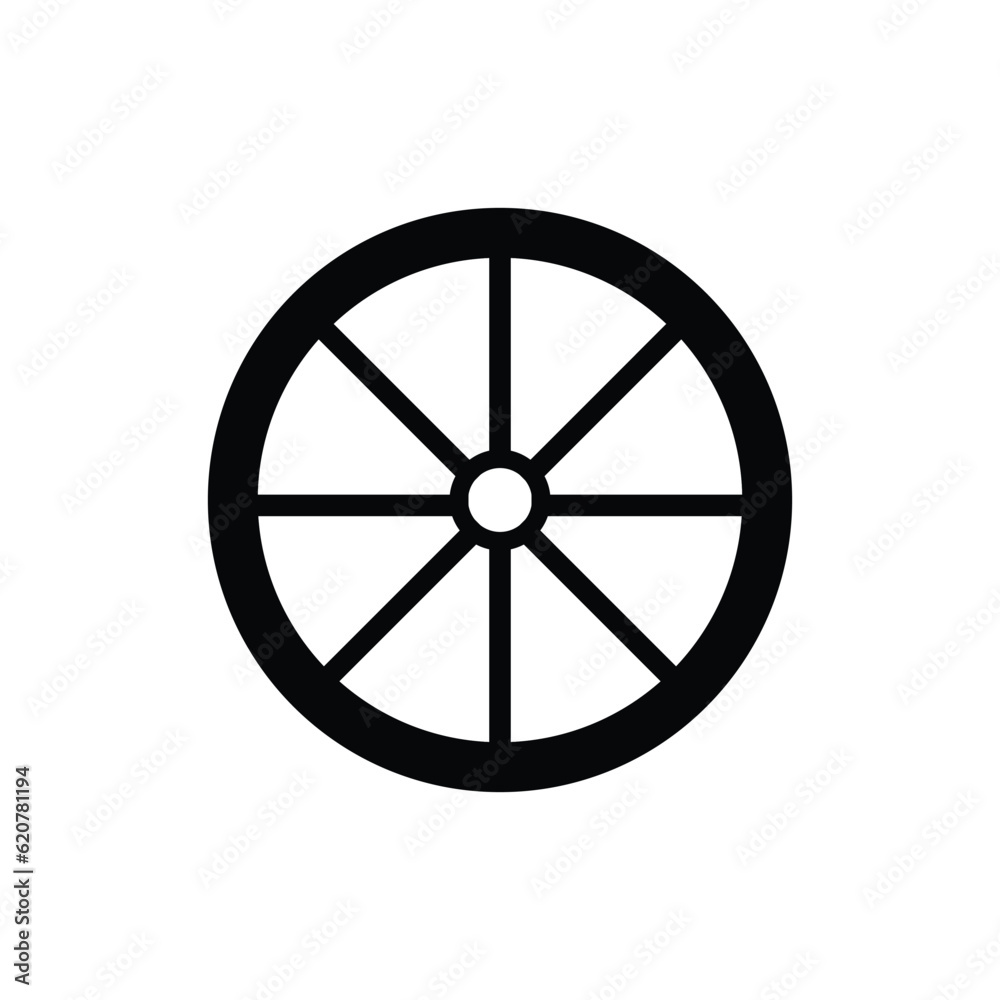 wheel logo icon