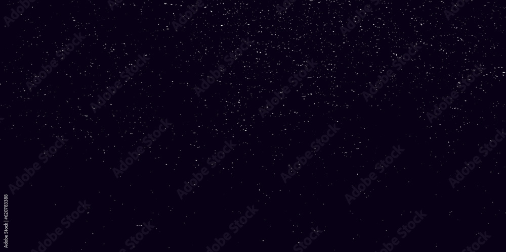 Deep interstellar space. Stars, planets and moons and comets. Various science fiction creative backdrops. Space art. Night blue sky with stars.