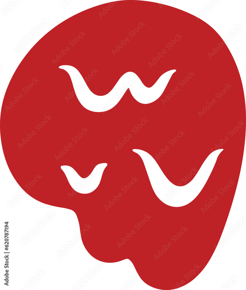 Halloween Blood Melted Dripping Symbol Comma Halloween Blood Melted Dripping Symbol Comma