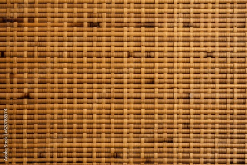 Wooden bamboo mat background