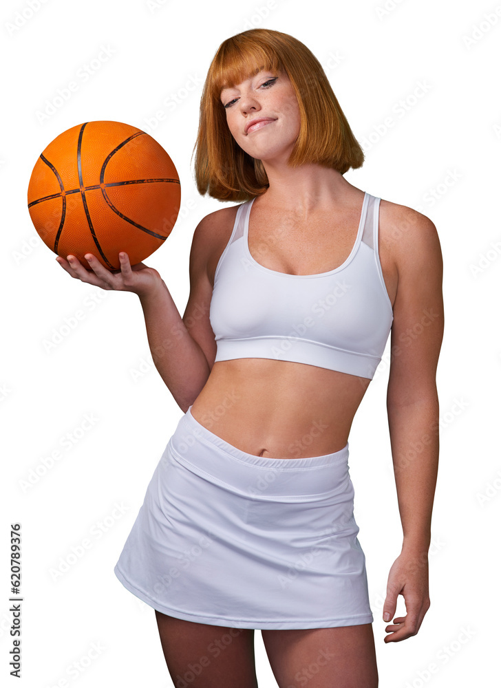 Basketball, woman for sports and fitness, training and professional player on transparent png background. Active, health and competition, portrait with female athlete, sportswear and exercise workout Basketball, woman for sports and fitness, training and professional player on transparent png background. Active, health and competition, portrait with female athlete, sportswear and exercise workout