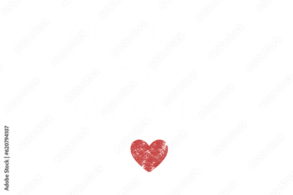 Digital png illustration of mother's day text on transparent background