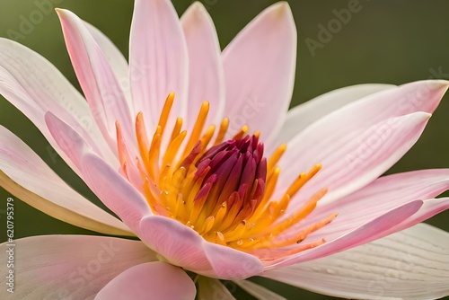 pink lotus flower AI Generated