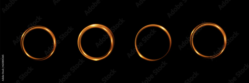 Neon magic circle.Futuristic light circle for background.Light frame.Vector.Magic portal. Neon magic circle.Futuristic light circle for background.Light frame.Vector.Magic portal.